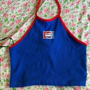 Pepsi halter top